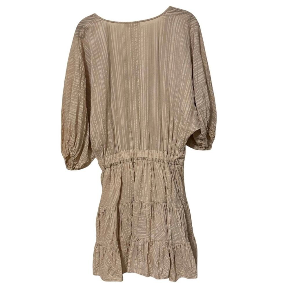 Ramy Brook Tan Beige Zander Mini Dress Size Medium - Picture 5 of 7